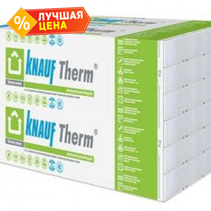 Пенополистирол Knauf Therm Теплая стена 120х600х1200