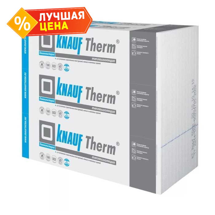 Пенополистирол Knauf Therm 15 Дача 40х1200х1000